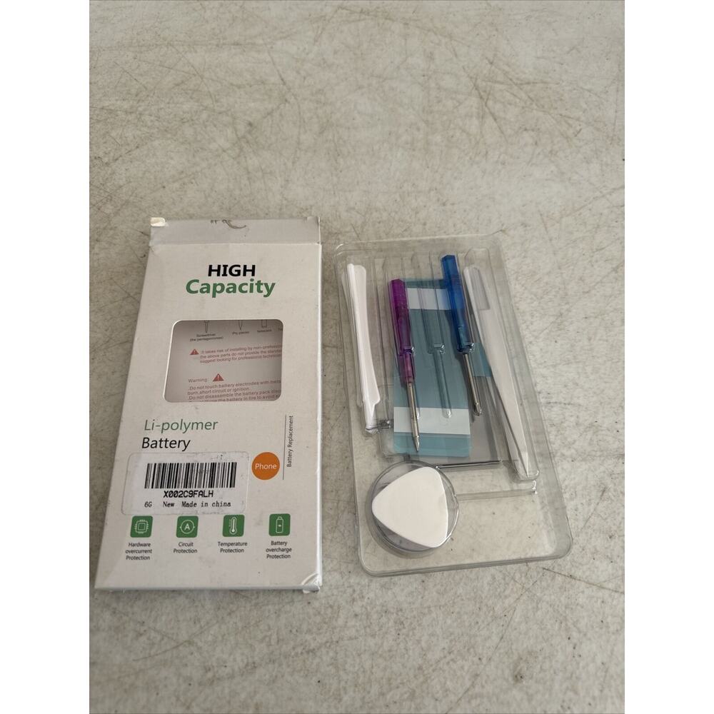 Battery for iPhone 2200mAh Replacement Battery for IP 6 High Capacity
